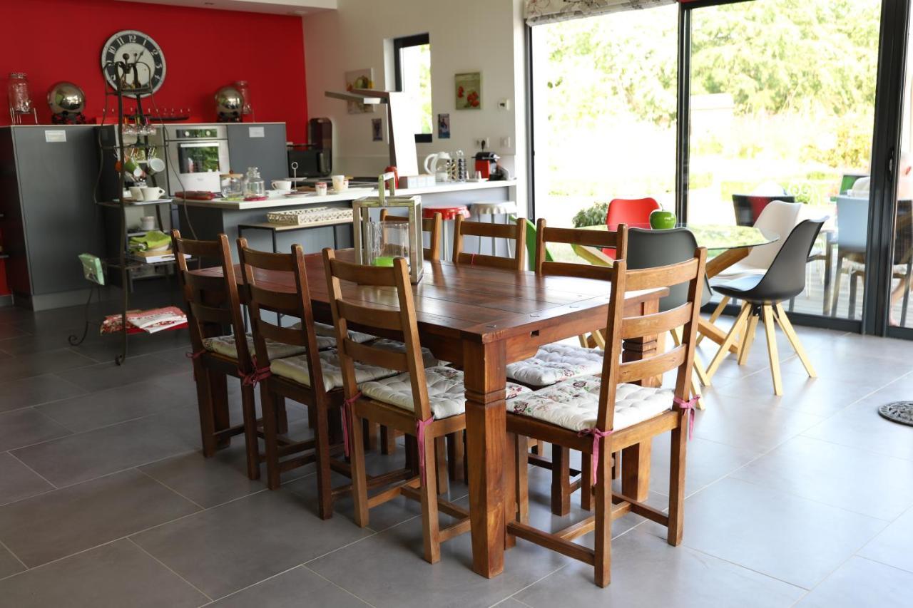 L'Escale Aux Framboises Acomodação com café da manhã Rouy-le-Petit Exterior foto