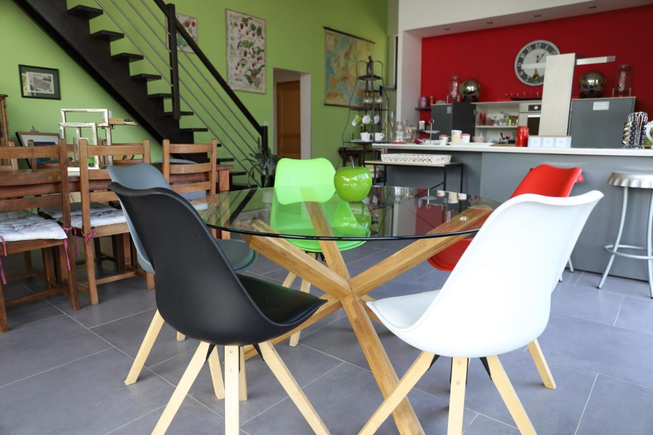L'Escale Aux Framboises Acomodação com café da manhã Rouy-le-Petit Exterior foto